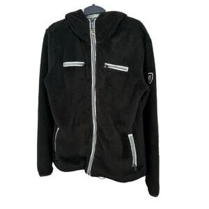 Kuhl Skata Hoodie Sherpa Fleece Womens Athleisure Hiking Outdoor Comfy‎ Casual